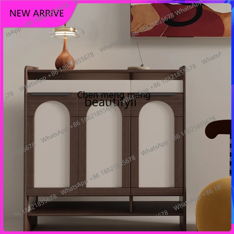 

medieval shoe cabinet household door entrance cabinet, high-end solid wood shoe cabinet boxwood, corridor cabinet H H