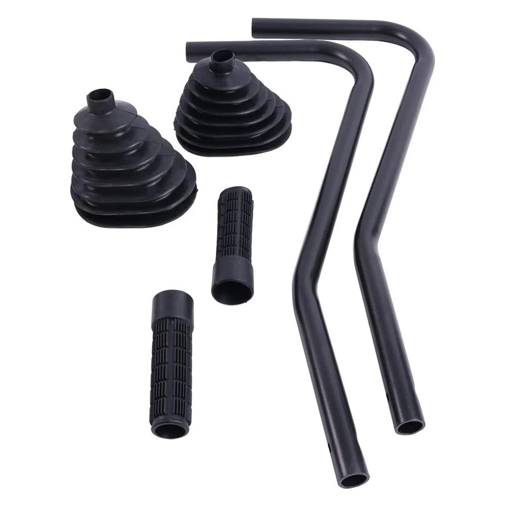 Steering Lever Kit 6702543 6532127 6702621 With Rubber Dust Cover And Grips For Bobcat 753 773 863 S175 S220 T110 Skid Steer Loa