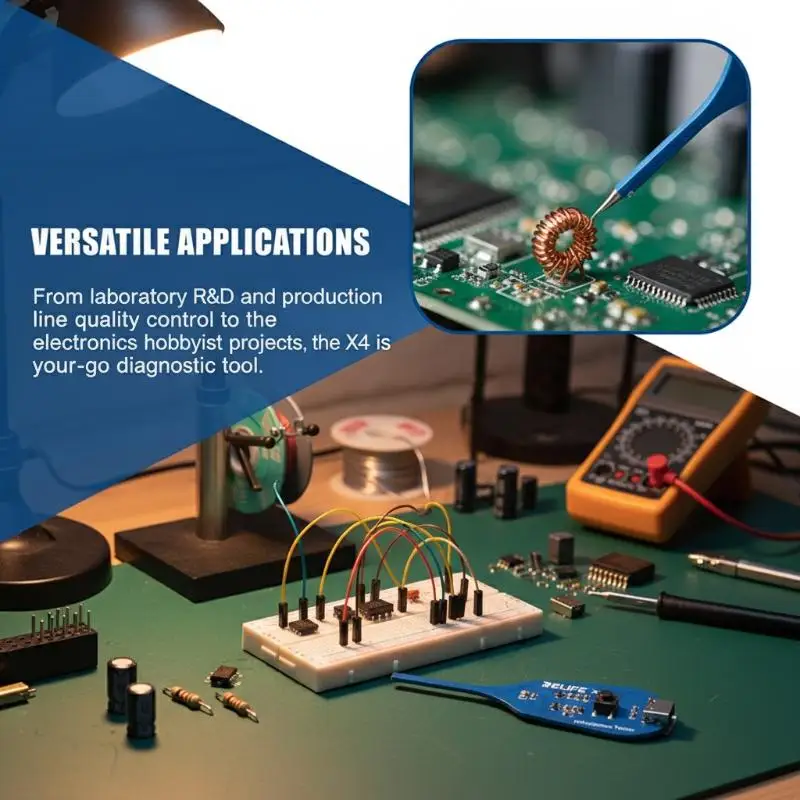 practicalXA5 Electromagnetic Induction Tester High Precision Instrument for Classroom and Laboratory Electronics Experimentation