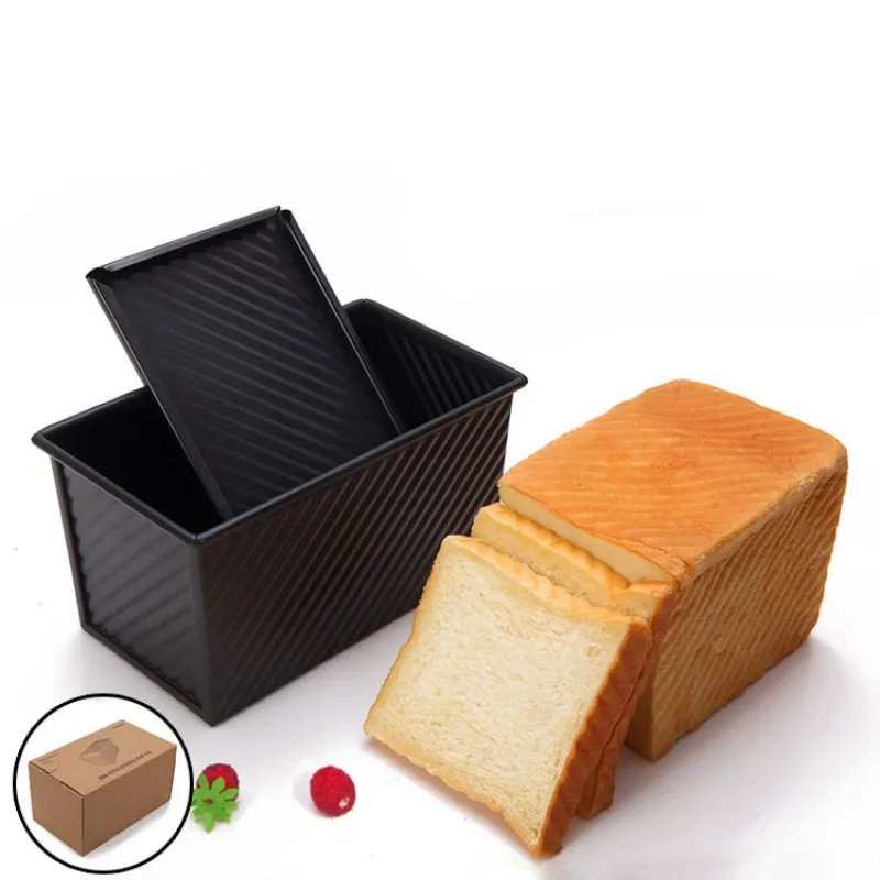 Bread Baking Molds For Baking Aluminum Snow Toast Box Cheese Box Baking Roast Rectangular Cake Small Toast Bread Mold for Kitche