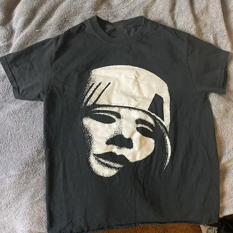 Black shirt with the face of BucketHead T Size S 5XL