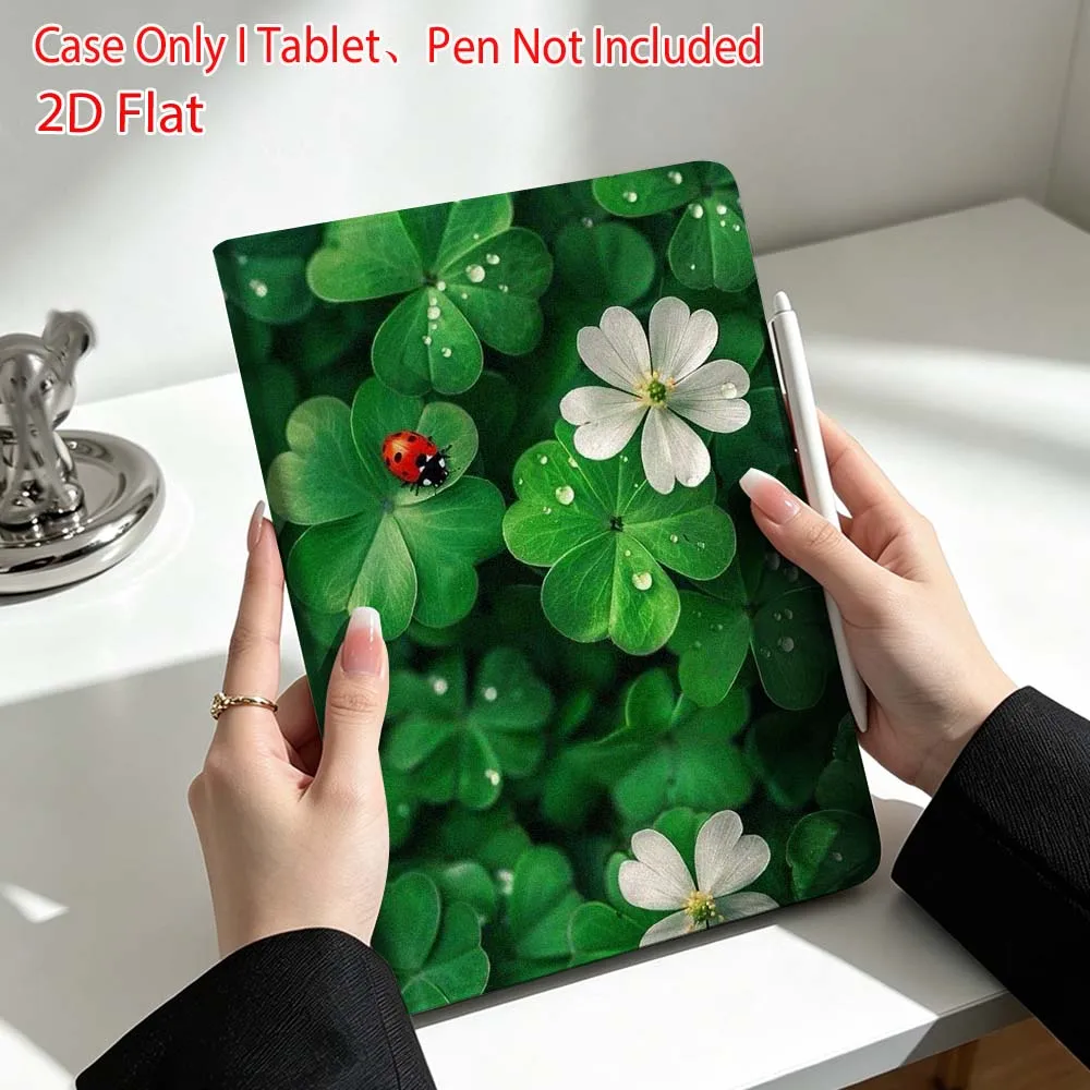 Ladybug pattern For Lenovo Xiaoxin Pad Pro Tab P12 P11 11 13 11.2 inch K11 Plus Pen Tray Tablet Case Soft