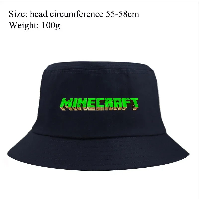 Chapeau imprimé dessin animé My World pour hommes et femmes, bonnets de poisson, casquettes pour cadeaux de Noël, Minecraft Steve, Creeper, Suffolk, automne, hiver, offre spéciale