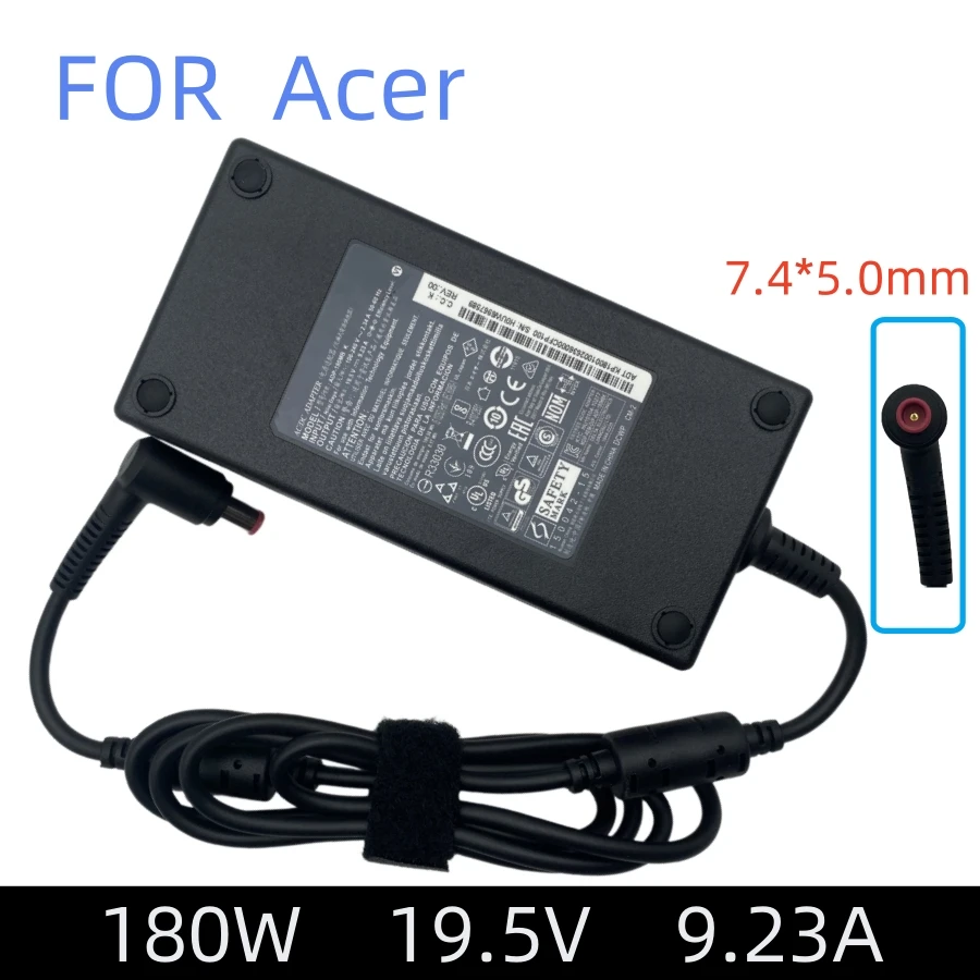 

19,5 В 9,23 А 180 Вт ADP-180 МБ K адаптер зарядного устройства для Acer Predator 17 G9-791 G9-791-75PV G9-792G G9-592G блок питания для ноутбука