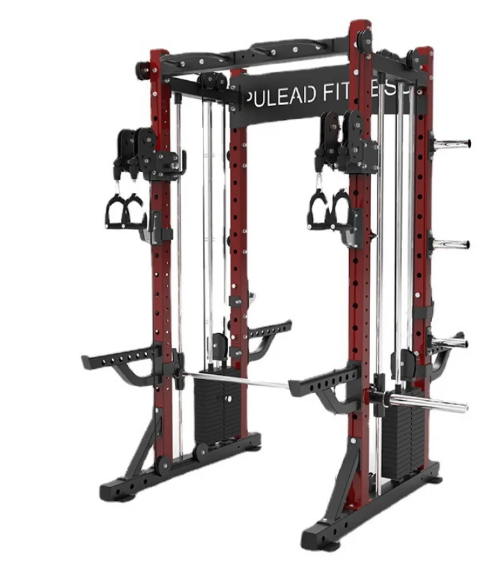 

Gantry bench press free squat rack home commercial multi-functional comprehensive training equipment smith machine