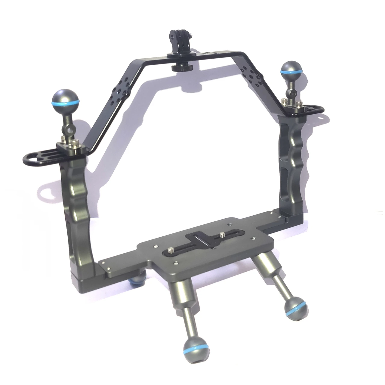 

Dive Photography Stand Four-legged Pose Tray for Large Enclosure with Carrying Handle