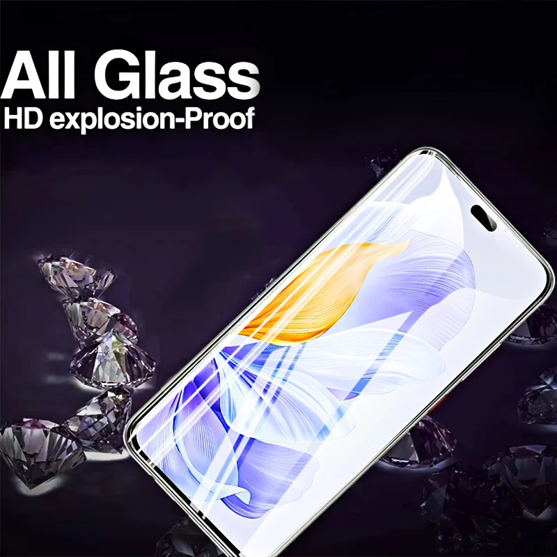 4PCS 2PCS Anti-Scratch 9H Tempered Glass for Honor X60i X 60 I X60 60i LYN-AN00 6.7