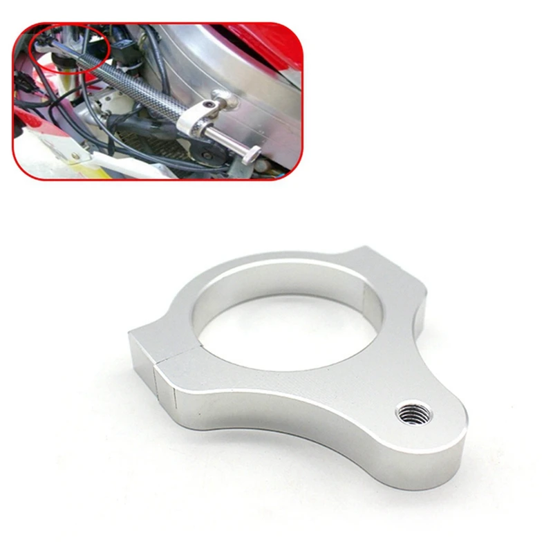 2Pcs 50MM Steering Damper Stabilizer Clamp Mounting Adapter Bracket For HONDA SUZKU YAMAHA KAWASAKI  APRILIA BMW