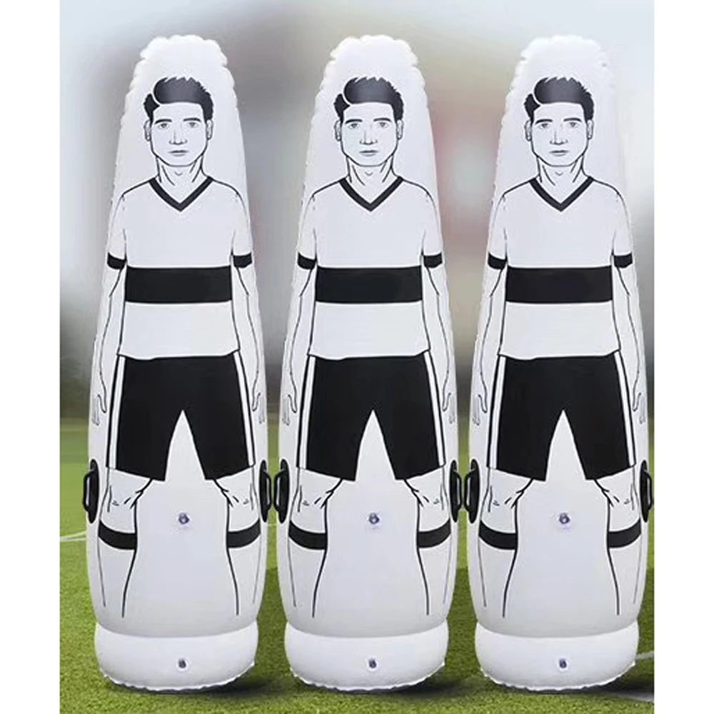 

portable Inflatable soccer training dummy, inflatable soccer dummy