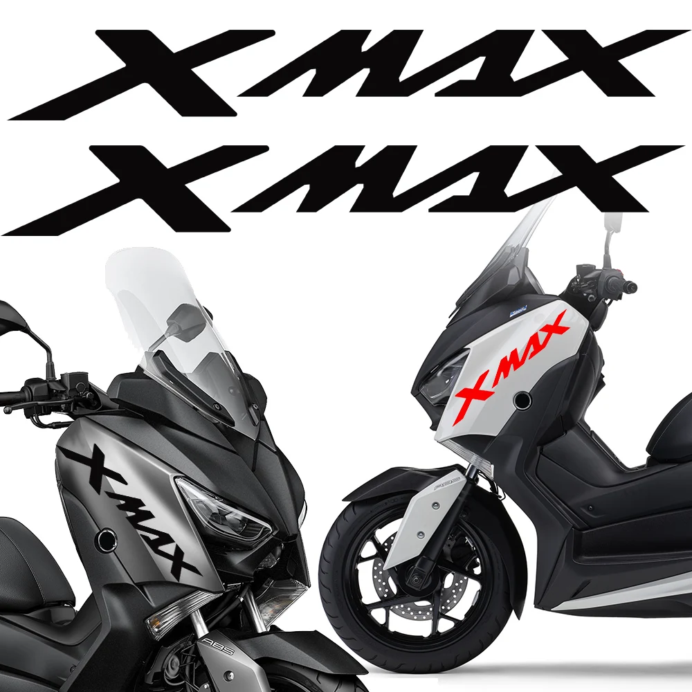 Reflective XMAX Stickers Decals Scooter Front Stripe Body Logo Set Accessories For XMAX125 Xmax250 xmax300 Xmax400