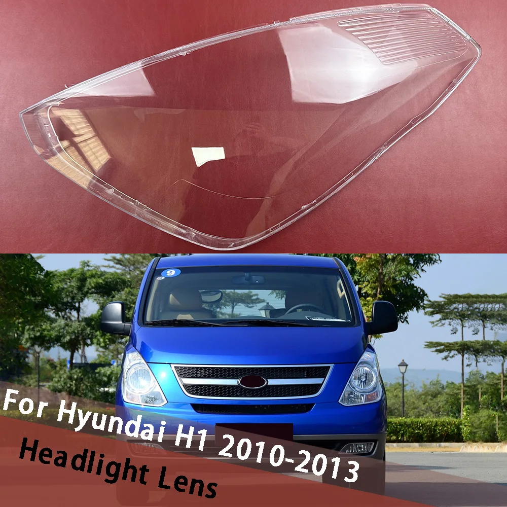 

For Hyundai H1 2010 2011 2012 2013 Headlamp Cover Shade Lampshade Lamp Housing Headlight Shell Plexiglass Replace Original Lens