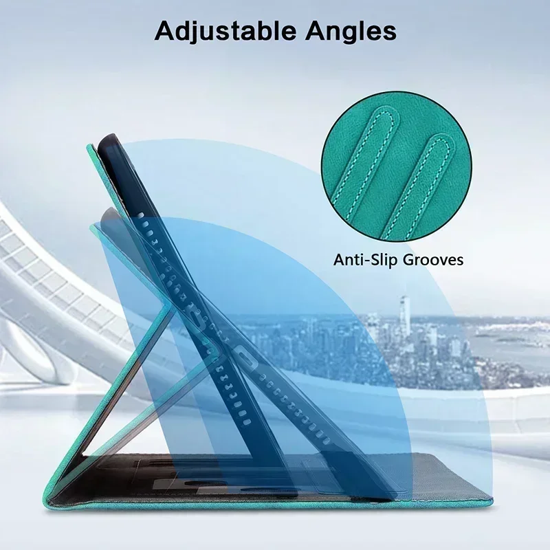 Sarung ponsel kulit untuk Samsung, casing pelindung Tablet Samsung Galaxy Tab A9 + 8.7 Plus S5e T720 Tab A 10.1 T510 A8 X200 X115 10.5 S6 A7 Lite 10.4