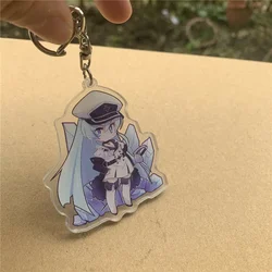 Anime  Esdeath Esdese Acrylic Keyring keychain strap Figure Hanging Accessories 6cm