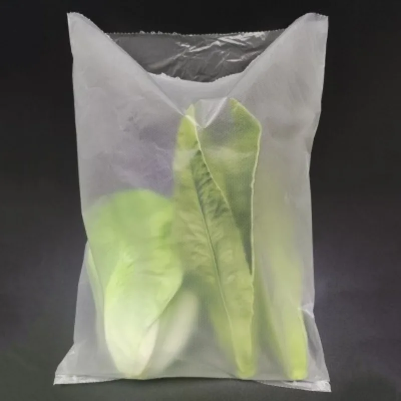 Stretch Wrap Film Transparent Plastic Bag with Handle for Kitchen Fruit Vegetables Freezer Food Packaging Disposable Wrap Film