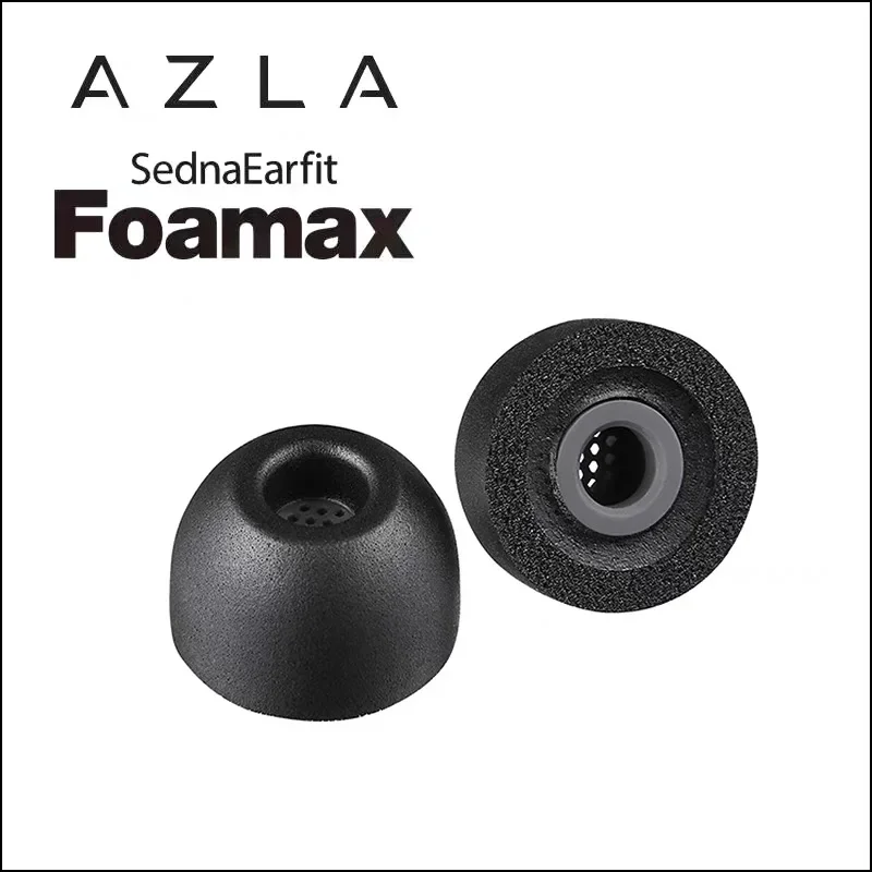 AZLA SednaEarfit Foamax gąbka pamięciowa końcówki do uszu dla Sony XM5 Buds2Pro IE600 filtr QDC izolacja akustyczna niska częstotliwość