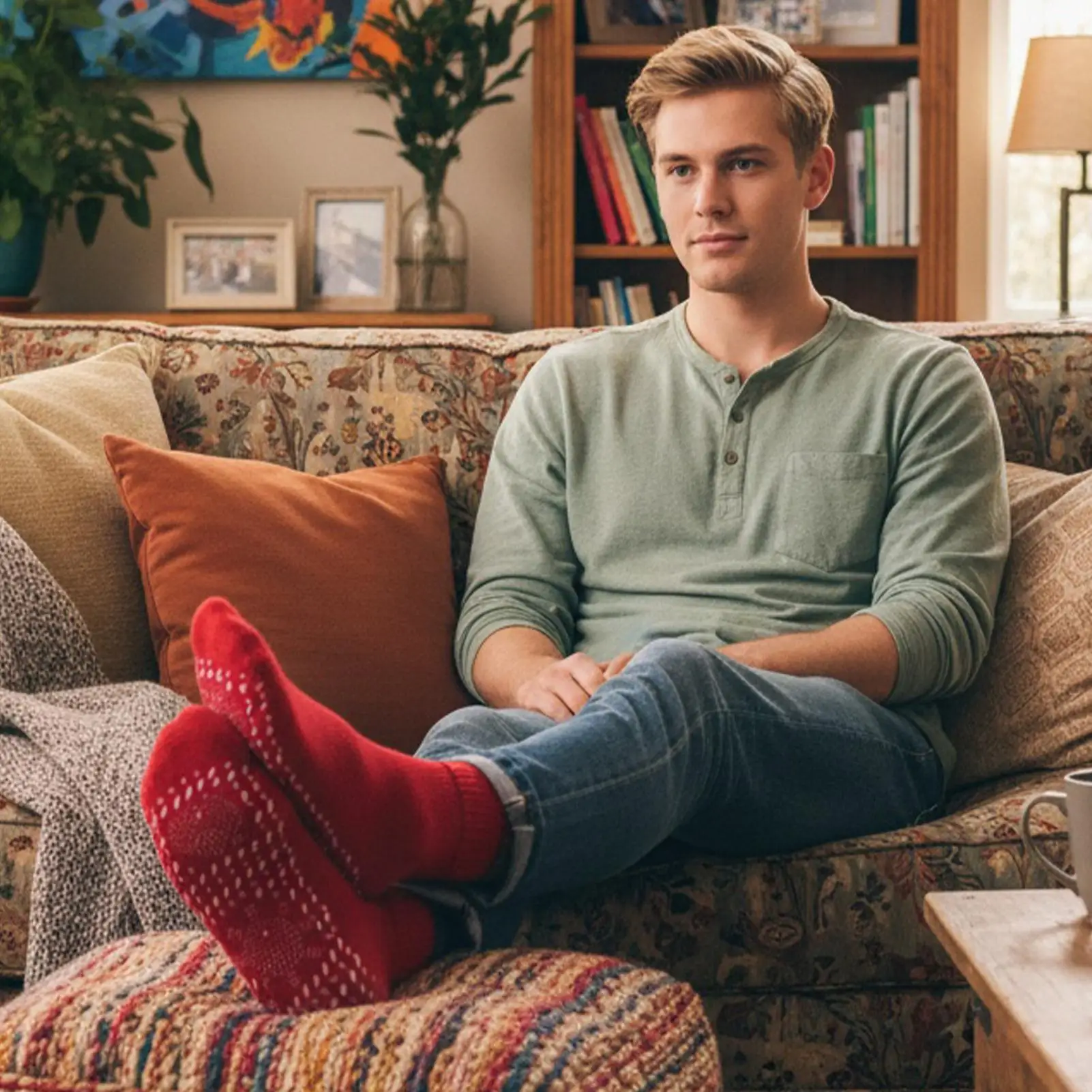 

Heating Socks For Men Slimming Massage Foot Health Gear Self-Heating Thermal Socks For Outdoor Working Skating Skiing Camping