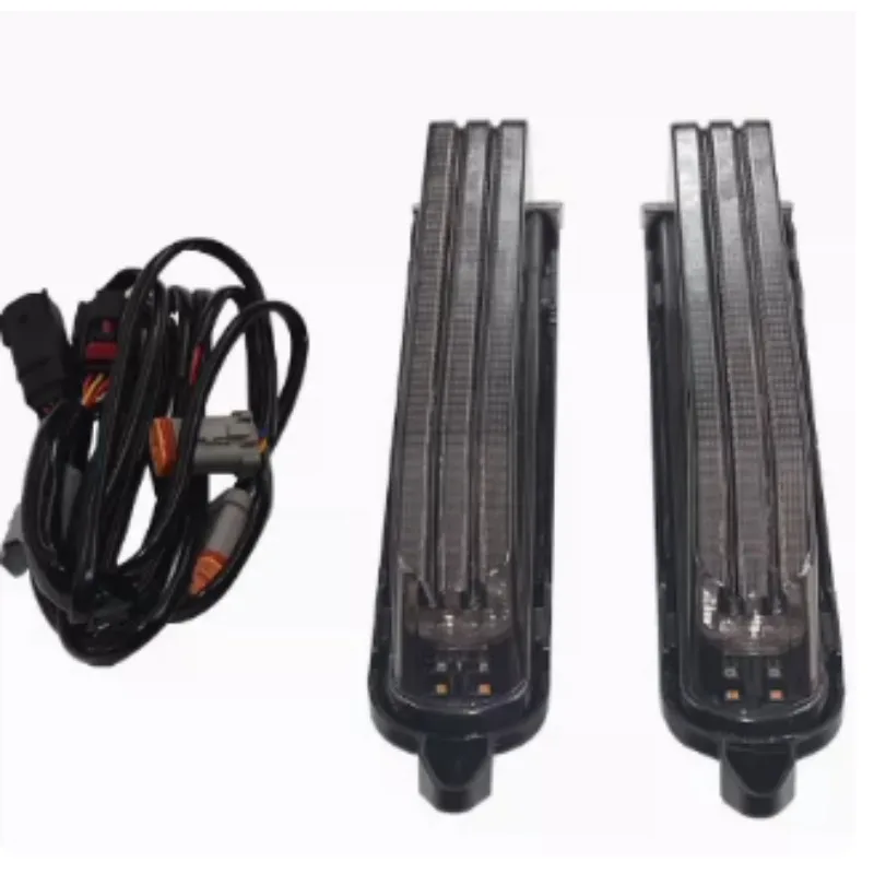 For  Road Glide Motorcycle LED Rear Saddlebag Filler Tail Brake Light Turn Signal Accent Insert Support Lamp