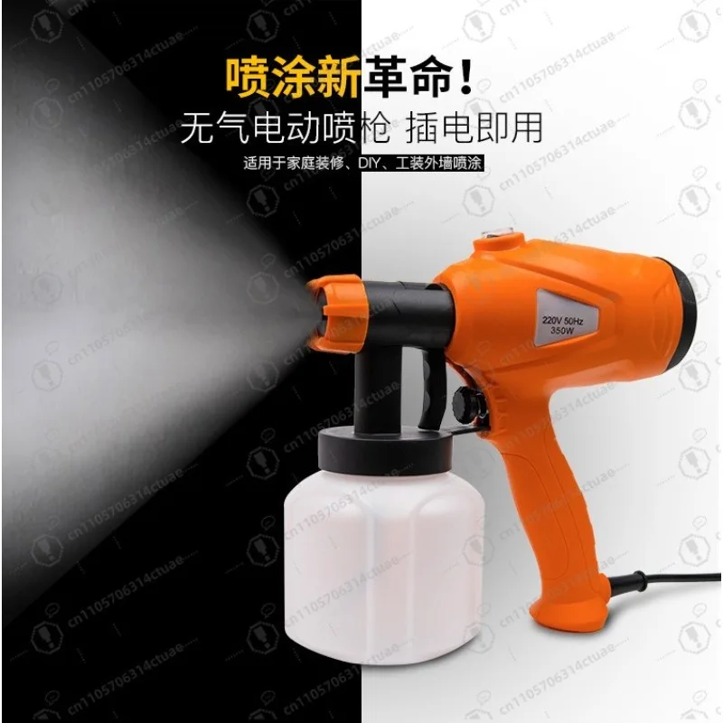 

Электрический краскопульт DIY с медным соплом 2,5 мм, многофункциональный распылитель для антикоррозийной краски, цветного стального листа, плитки, штукатурки