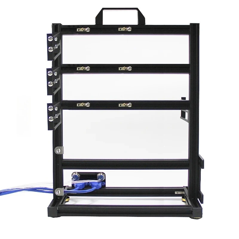 4GPU 2GPU 3GPU EATX ATX large motherboard chassis open rack desktop case multi-graphics card chassis cooling bracket