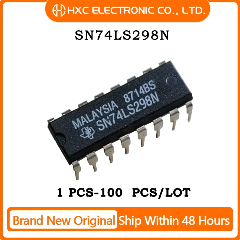 

5PCS/10PCS /50PCS/100PCS SN74LS298N 74LS298N HD74LS298P HD74LS298 74LS298 74LS298P DIP-16 NEW