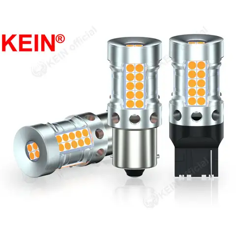 KEIN 2x CANBUS LED 1156, 오류 없음, PY21W, T20, BA15S, P21W, S25, R5W, R10W, BAU15S, 7440, W21W, WY21W, 앰버 방향 지시등