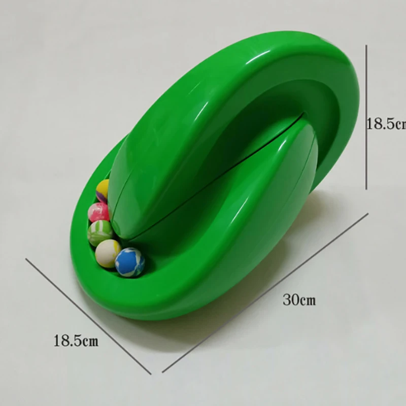 Mesa giratória superior e inferior para crianças, educação infantil, brinquedos de equilíbrio, bola Fengshui, iluminação