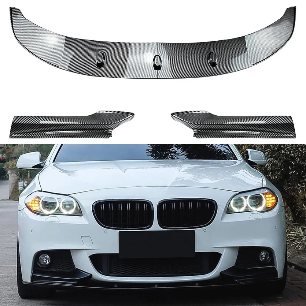 

Four Stage Front Lip Splitter Spoiler Side Lower Splitters Body Kit For BMW 5 Series F10 F11 M-Tech 2011-2017 MP