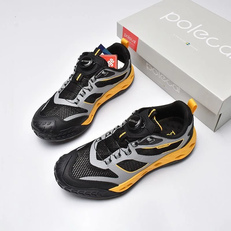 

2025 New Summer Trail Running Shoes Men Black Khaki Sport Shoes For Mens Anti Slip Training Shoes Man Sports and Leisure Shoe