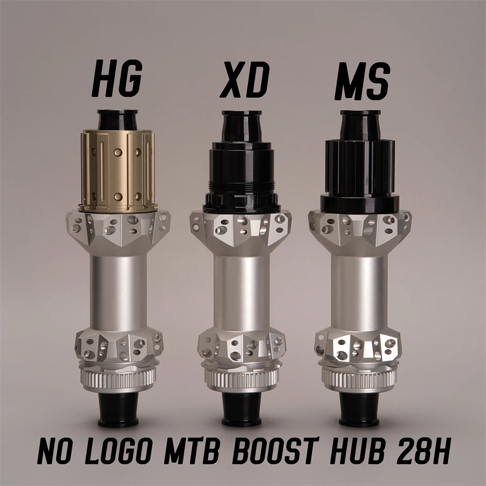 No Logo Silvery 240SL  MTB EXP36T/60T HUB Star Ratchet Hub Straightpull 28H Center Lock BOOST 148mm For HG XD MS 12 Speed Hubs