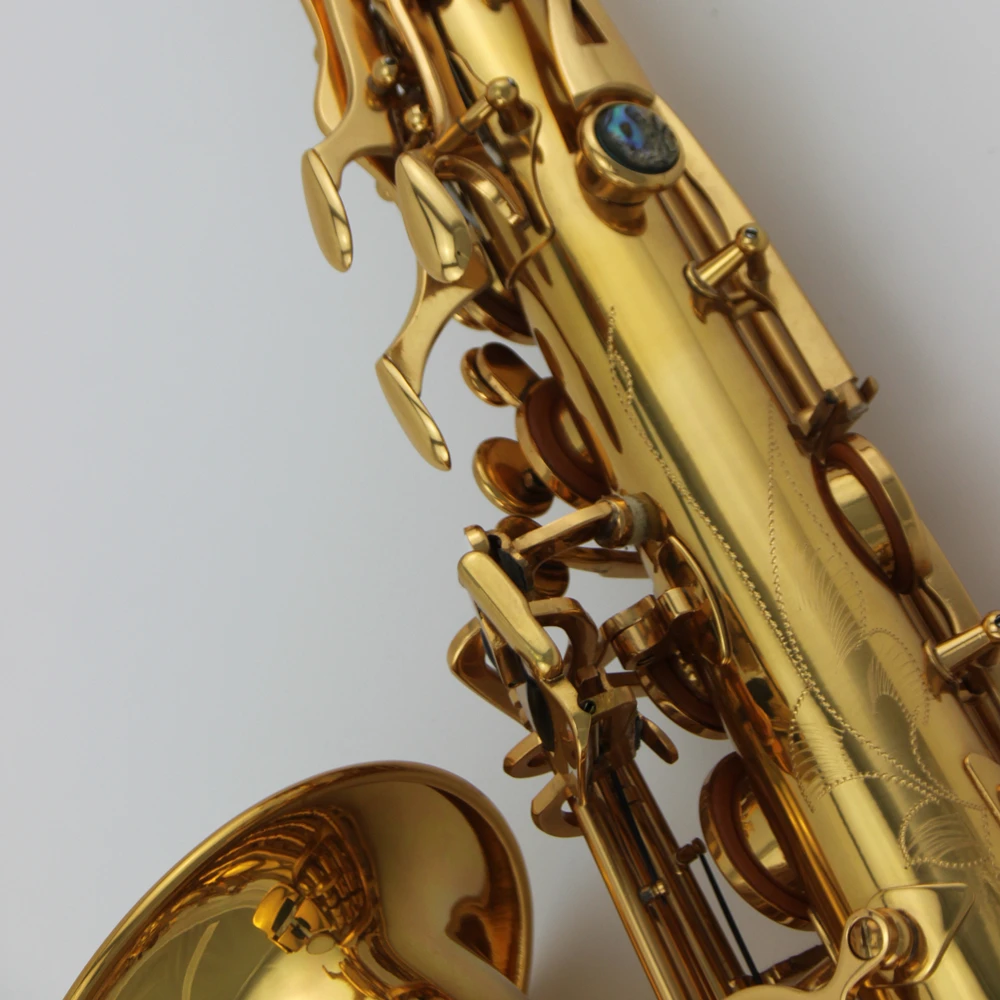 هوكو عالي الجودة C مفتاح مطلي بالذهب ألتو ساكسفون