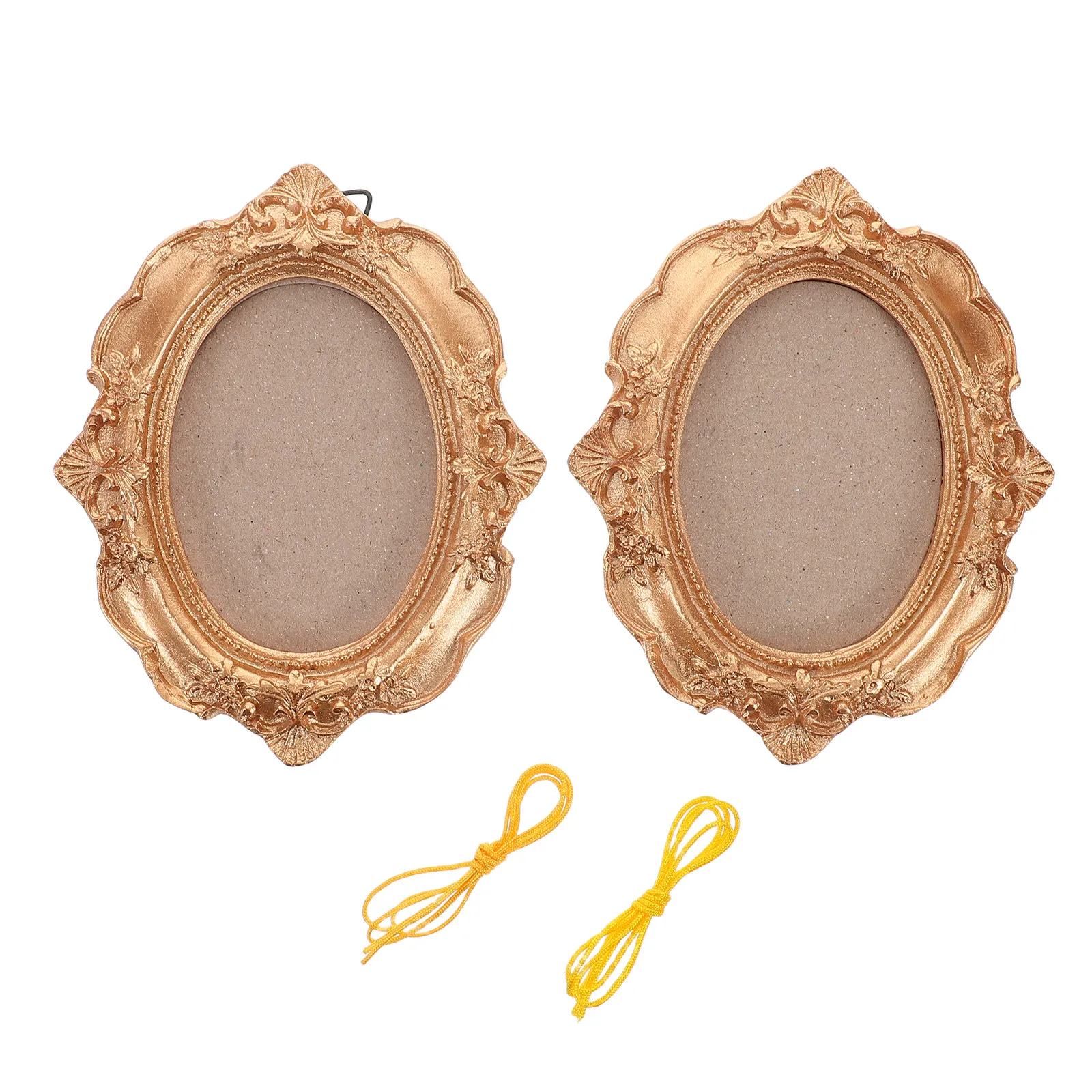 Resin Artist - 2Pcs Creative Vintage Photo Frames Wall