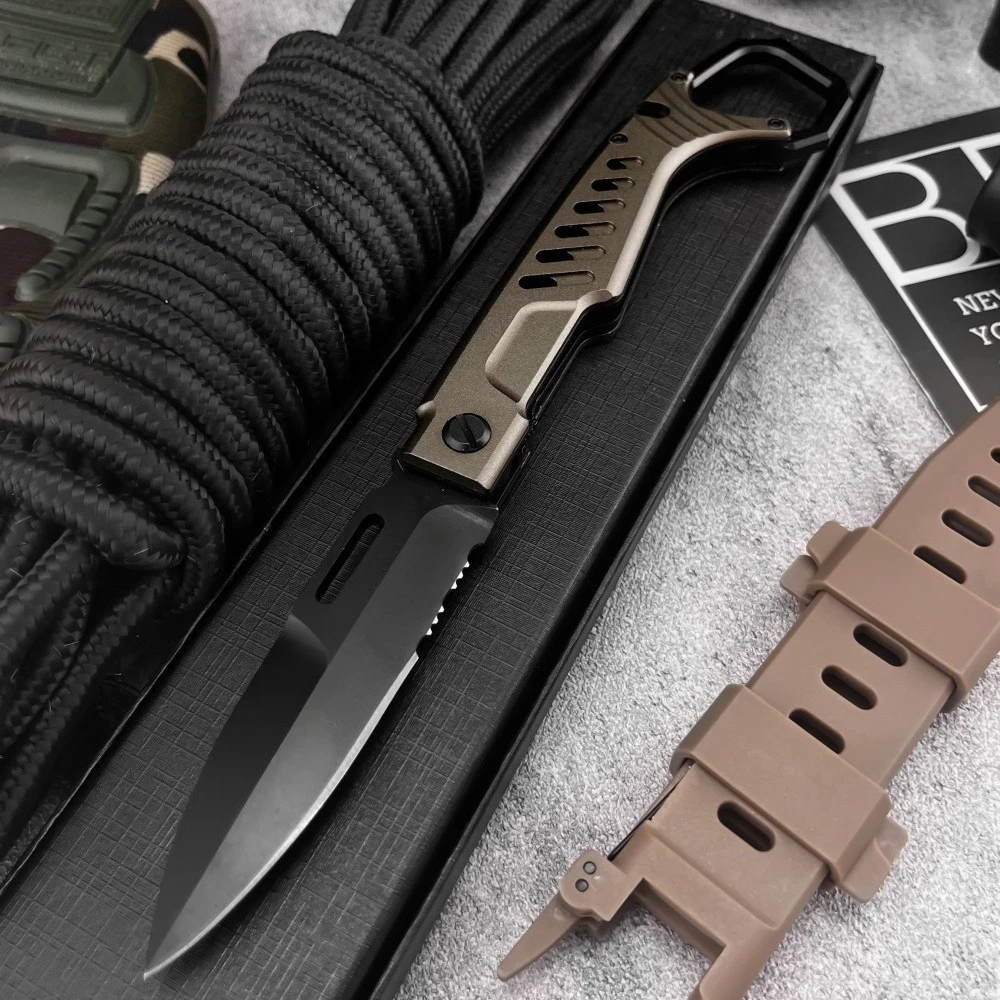 

Популярный многофункциональный нож MH высшего качества для активного отдыха, лезвие N690, рукоять из алюминия T6, изысканный нож для резки, походный нож