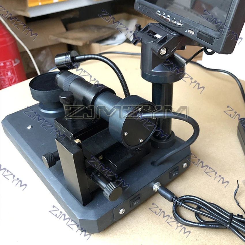 7 "LCD مجهر رقمي 110X الماس نقش المشاهد Gia الليزر مراقب أداة تقييم الخصر مرآة عدسة مكبرة
