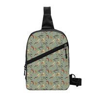 Fly Fishing With Hand Tied Flies! Chest Bag Men Sling Crossbody Backpack Chest Bag Traveling Hiking Daypack Shoulder Bag