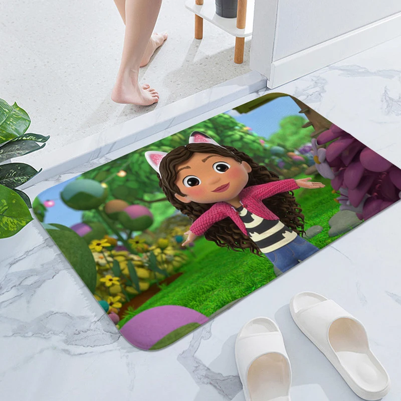 Anime Rug A-Gabby Dollhouses Aesthetic Carpet House Interior Entrance Mat Useful Things for Home Decorations Room Carpet Bathmat