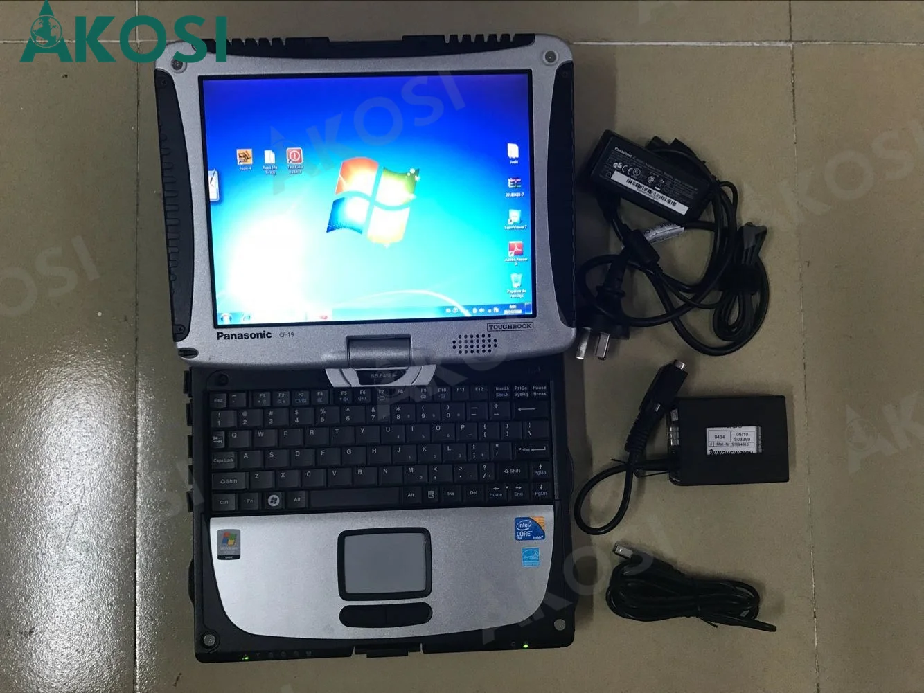 

Forklift Diagnostic Tools JUDIT-4 Jungheinrich Diagnostic Scanner Kit Judit Incado Box Judit 4.36 with CF19 Laptop