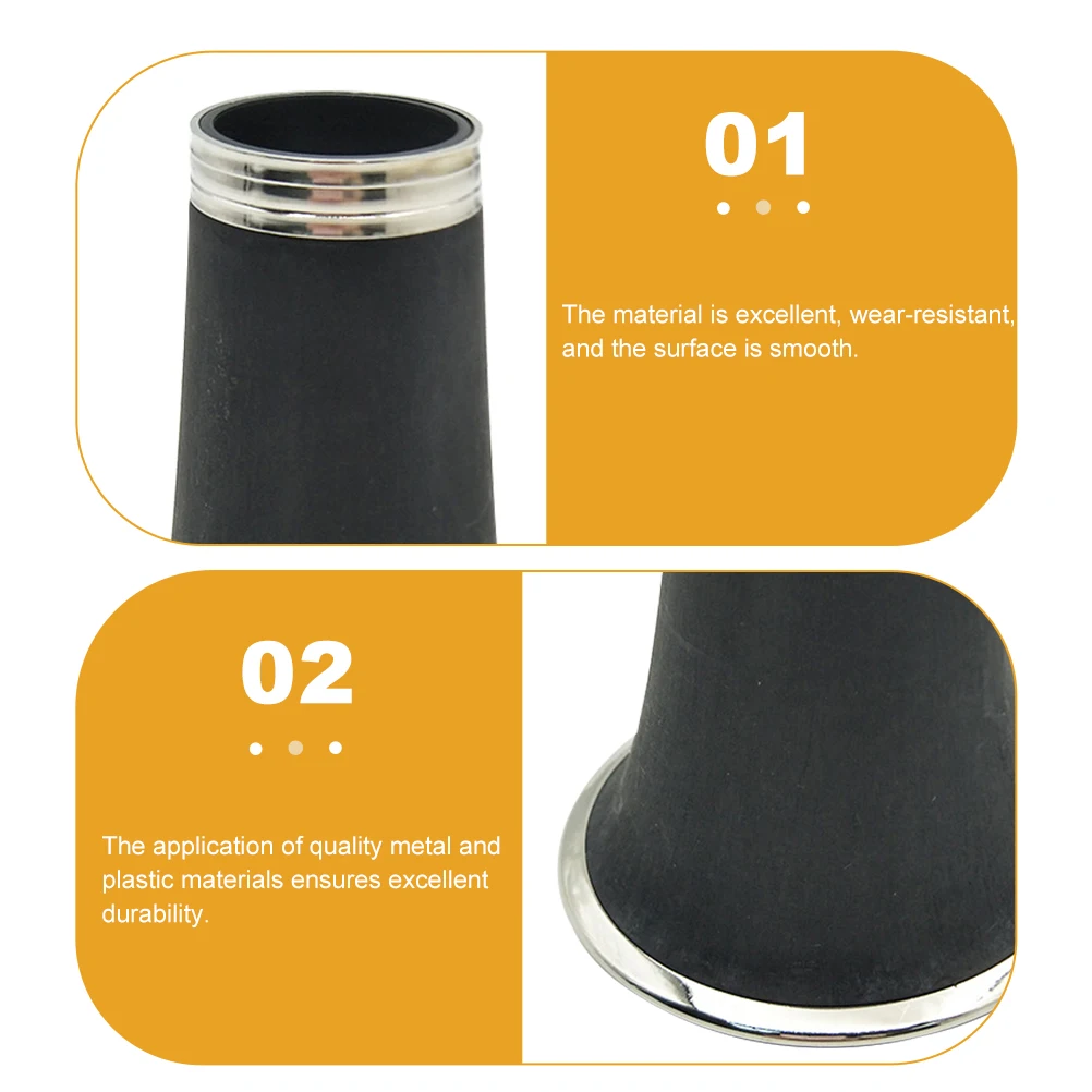 

Clarinet Bell Pitch Pipe Flats Pulley Tuning Tube Repair Parts Abs Professional Barrels