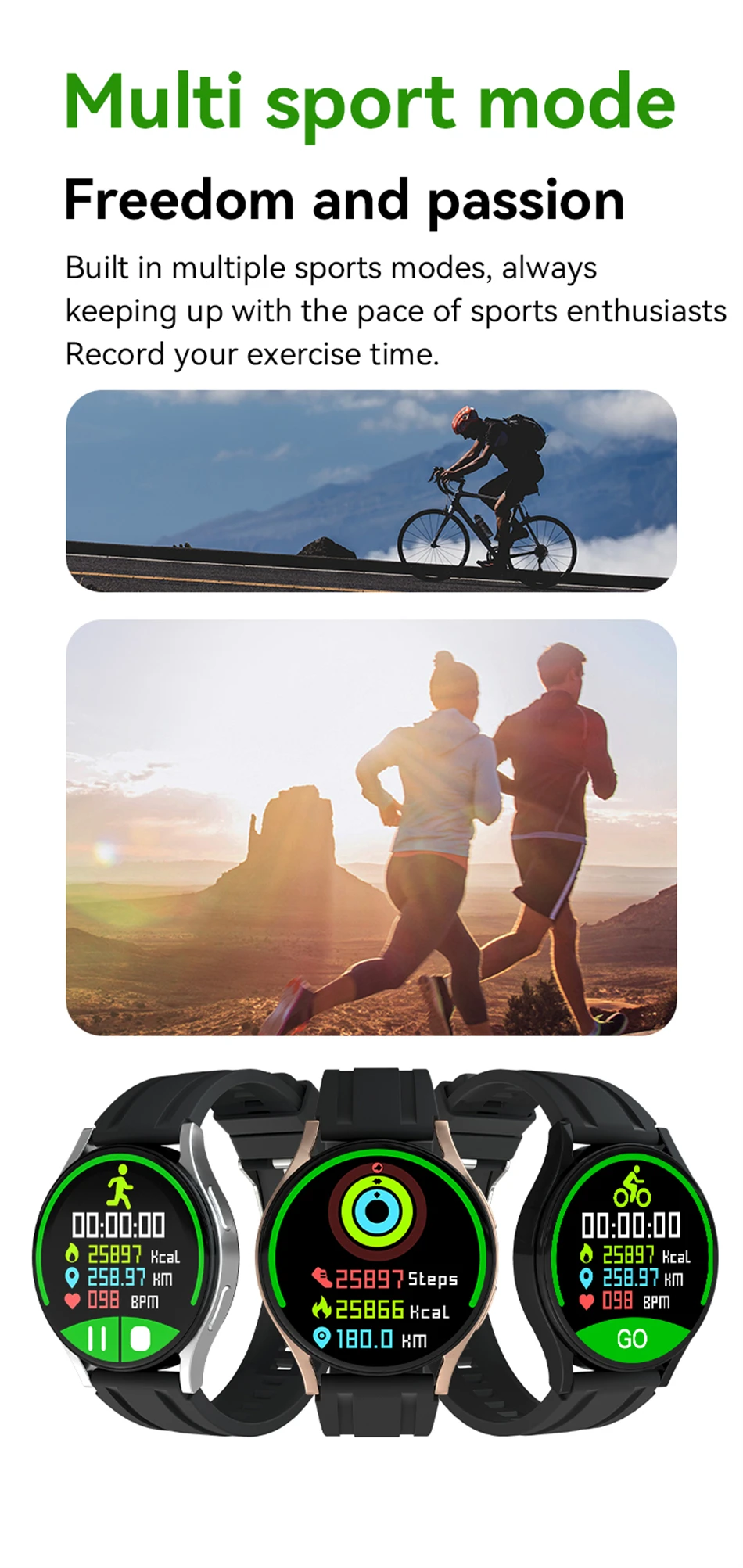 New Bluetooth Call Smart Watch 6 Pro Heart Rate Custom Dials Sport Men ...