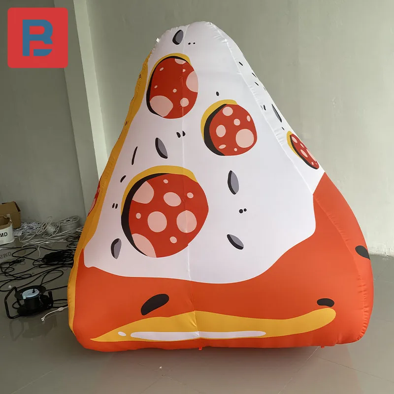 Inflatable pizza model sushi rice ball dessert shop bakery bakery opening decoration concert bar stage Luminescent Gourmet Model