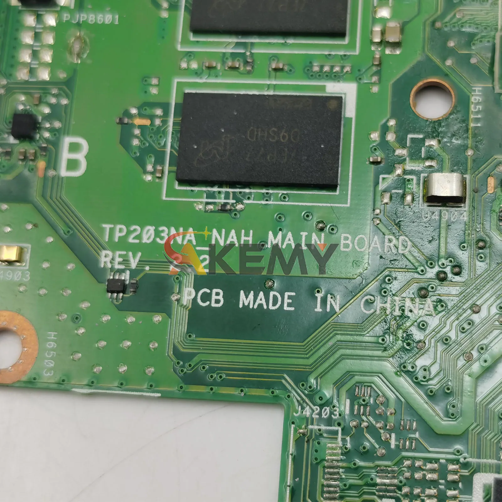 TP203NA Laptop Motherboard For ASUS VivoBook Flip TP203N TP203NA TP203NAS TP203NAH Mainboard With Celeron CPU 100% tests OK stk