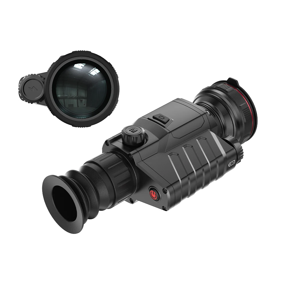 

Guide TR650 640x480 Monocular Thermal Imaging Scope Long Range One Touch Freezing for Hunting Crosshair Sight Thermal Scope