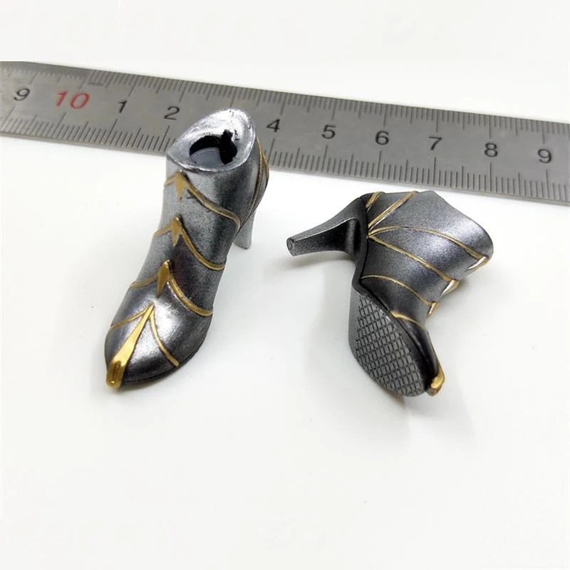 In Stock 1/6 TBLeague PL2020-173B Knight Of Fire Warrior Version Silver Version Solid High Heel Model For 12inch TBL Action Doll