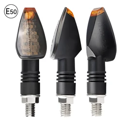 14LED Motorcycle E50 Mark Turn Signals 5000-6000K Amber LED for Motorcycle 50Cc Yamaha Xt660X F800R Surron Ktm 990 Adventure