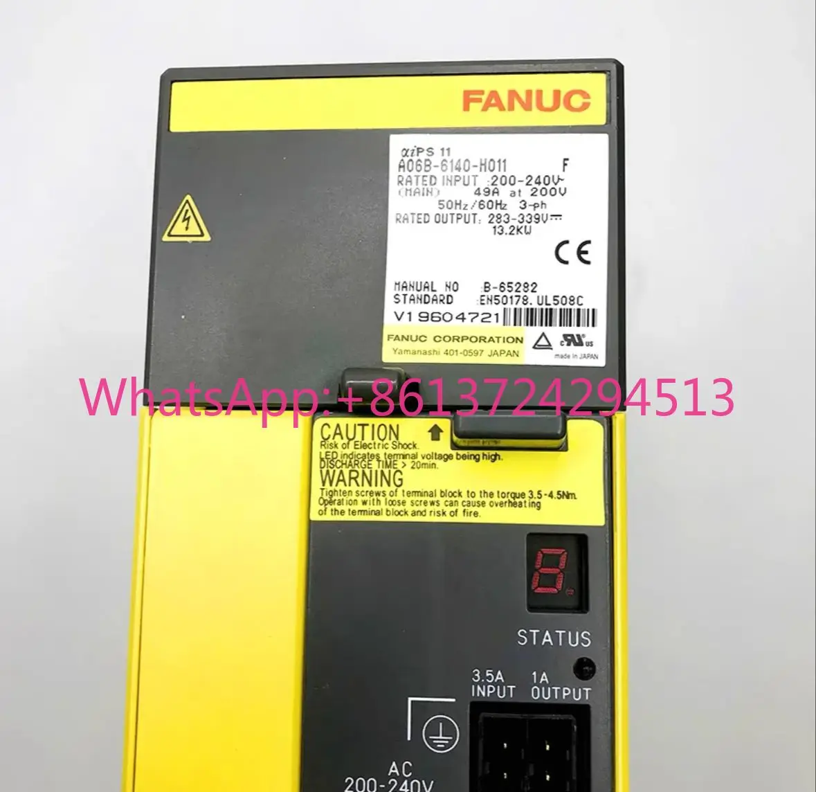 A06B-6140-H011 New Fanuc Servo Driver IN STOCK Fast ship