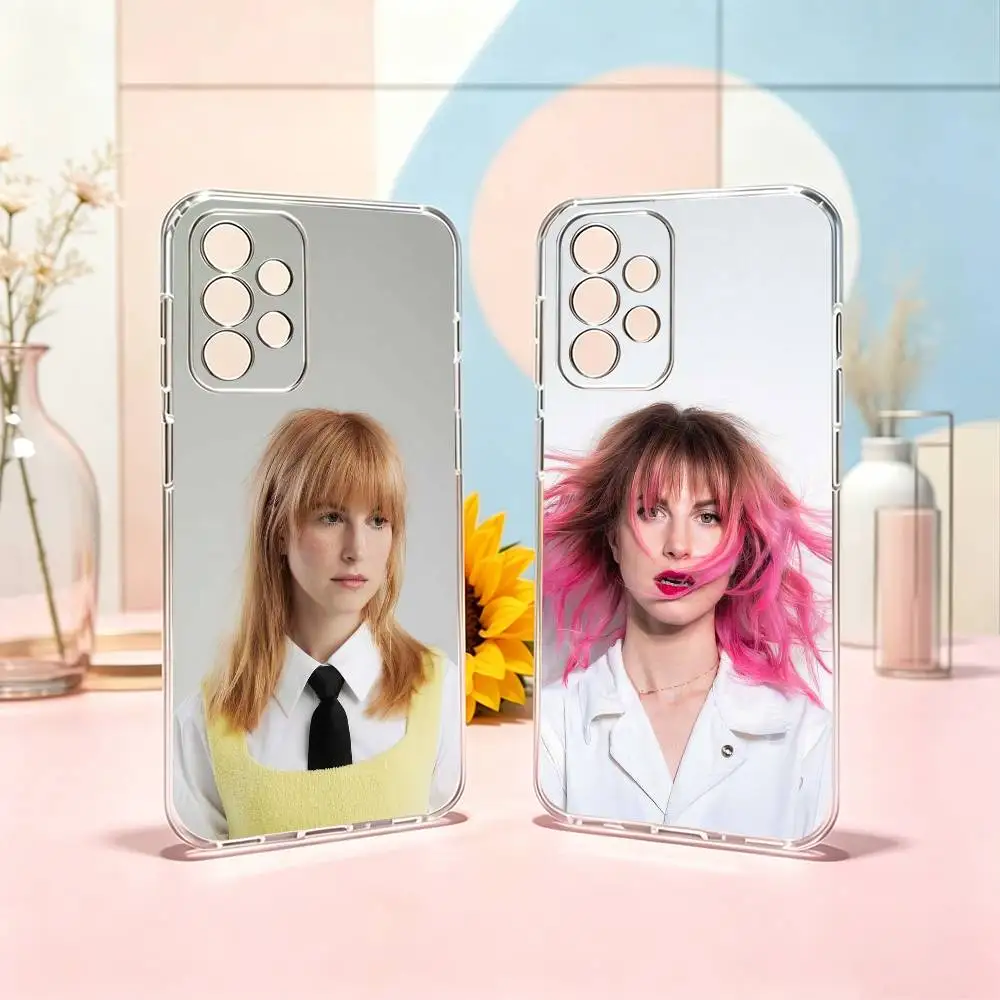 Paramore Hayley Williams   Phone Case For Samsung S25,S24,S21,S22,S23,S30,Ultra,S20,Plus,Fe Transparent Cover Gift