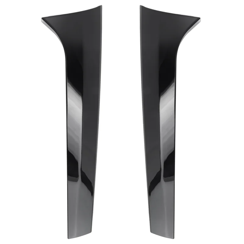 

Unique Gloss Black Rear Side Wing Roof Spoiler Stickers Cover Trim For Mercedes Benz ML GLE Class W166 2012-2018