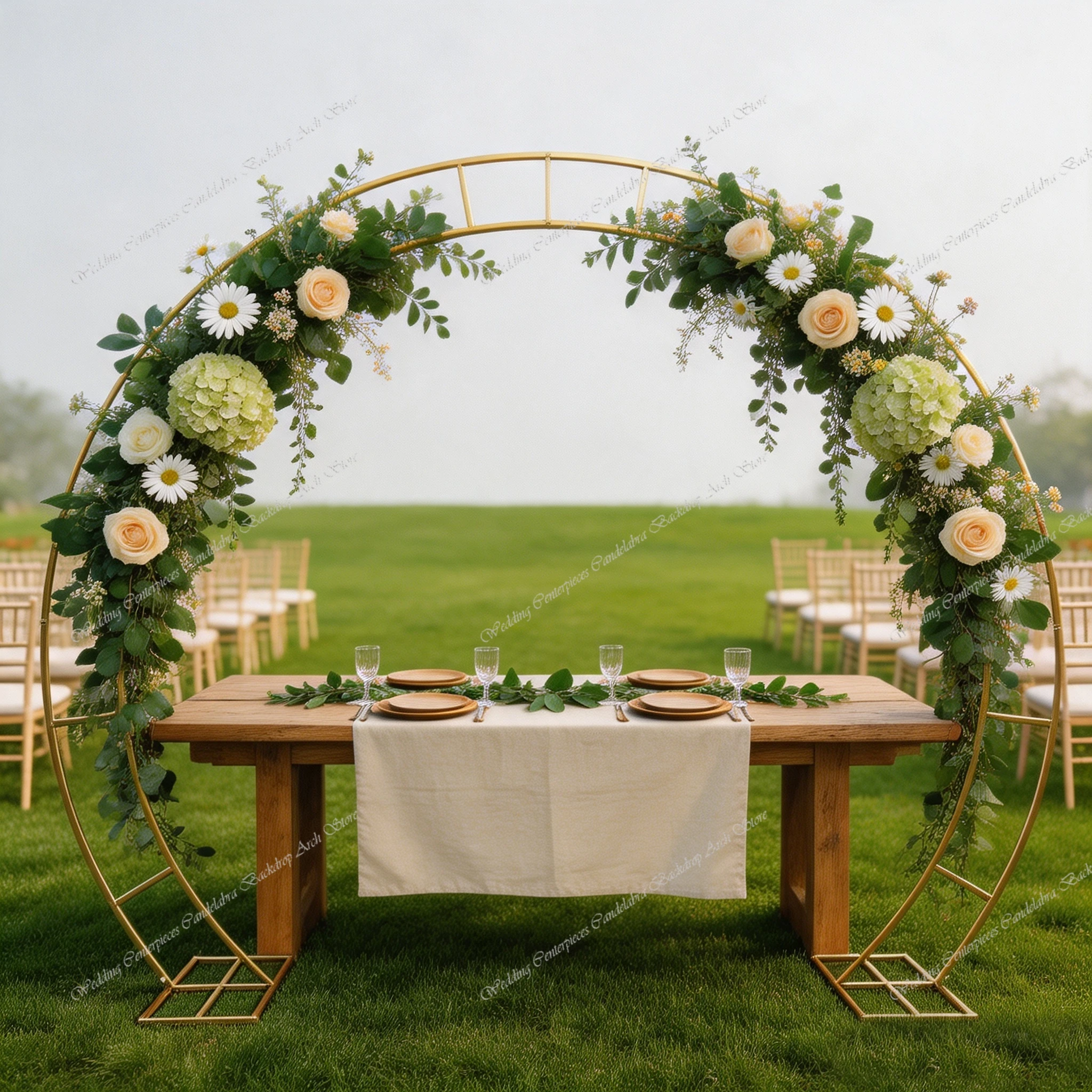 1pcs white/sliver/black /gold wedding  flower arch,  party birthday  balloon arch flower  backdrop background decoration