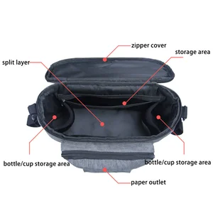 Dwaterproof tasting mummy bag Diaper Bag Large capacity Travel Bag Multifunctional Mother Mother Baby Carrier Bags Organizer 10 Main Sales Back Backback Baby - №2