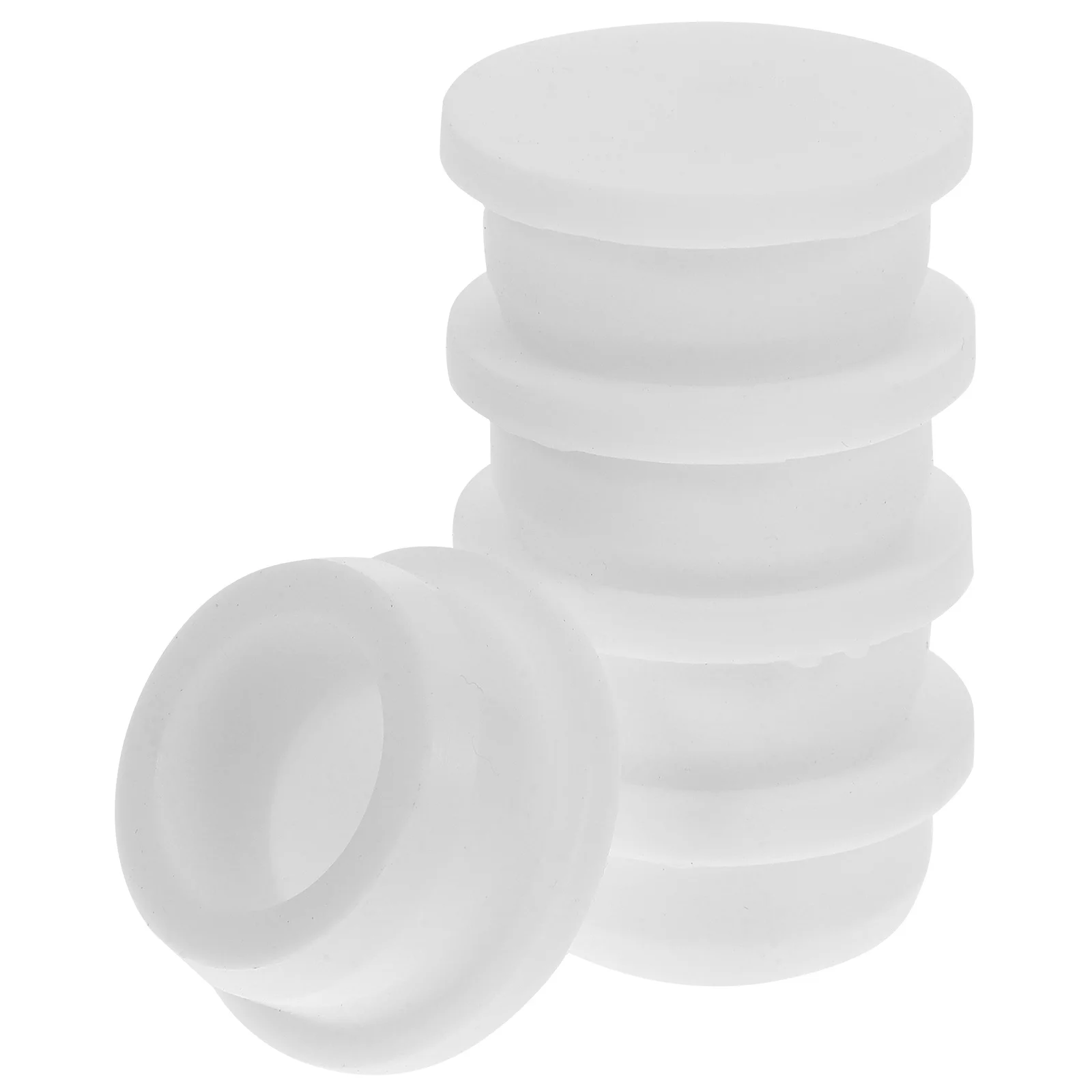 

5Pcs Silicone Stoppers Plugs Replacement for Glass Bottle Salt Pepper Sealing Leak Proof Preservation Silicone Stopper