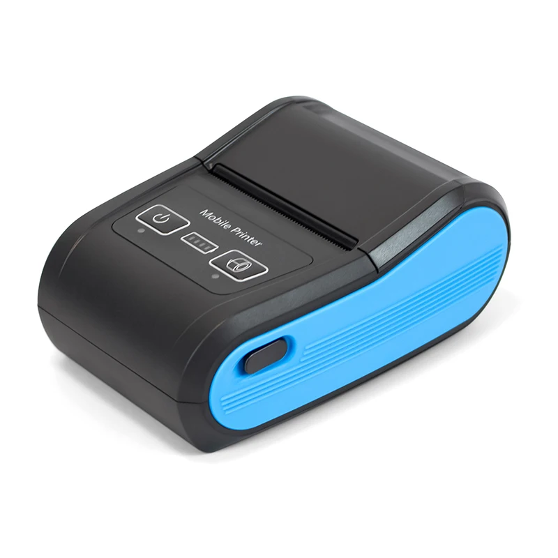 Hot Sale Wireless Battery Display Bill Maker  Mobile Receipt  AndroidIOS USB/Blue t 58mm  Thermal Ticket Printer  for POS   H22